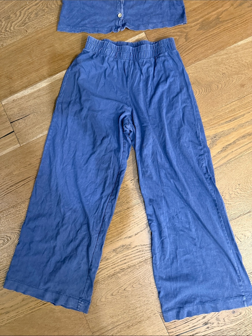 Universal Thread Blue Wide-Leg set - Picture 3 of 5